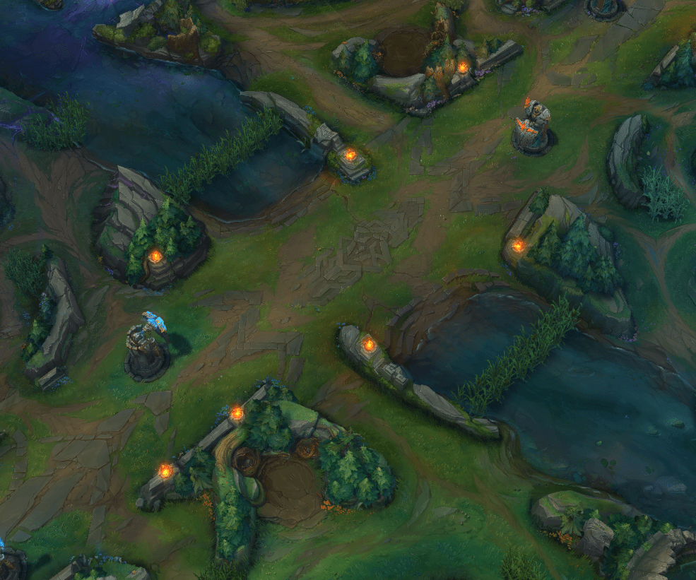 Mid lane on Summoner's Rift